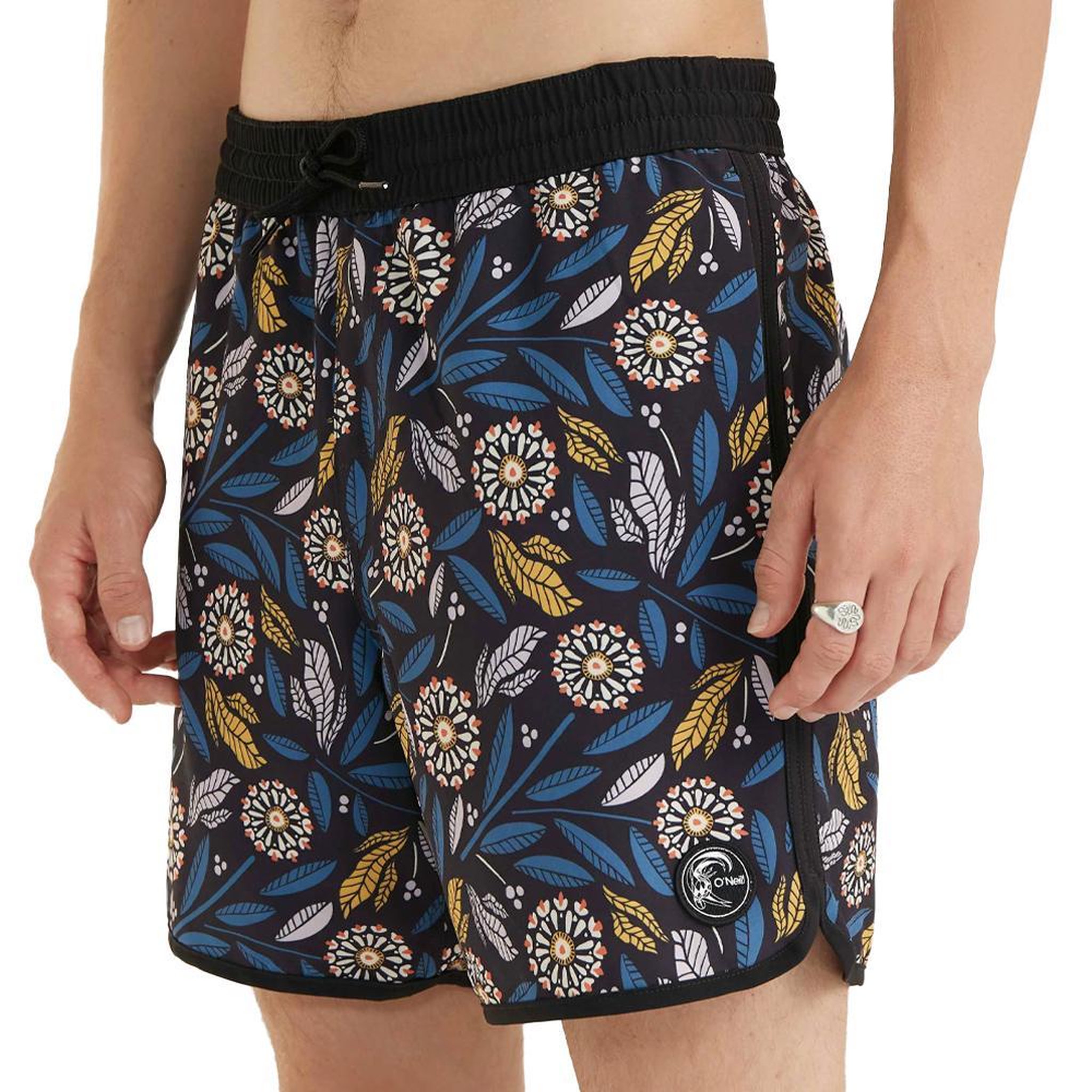 O'NEILL Maillot de bain Noir/Bleu Homme O'Neill Scallop. Coloris disponibles : Noir