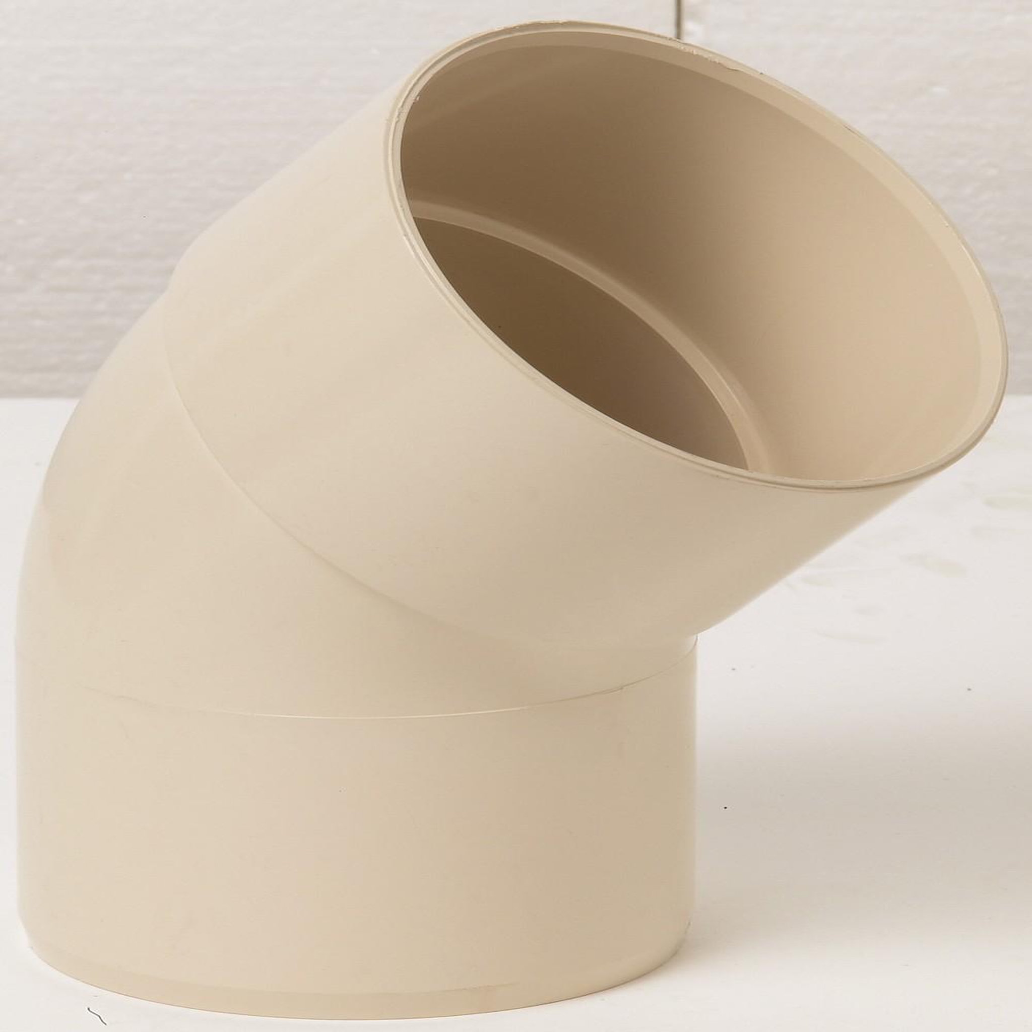GIRPI Coude 45° pvc sable GIRPI, Dév.33 cm Diam.100 mm