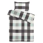 Paris Prix Parure de Lit 2 Pièces  Nevada  140x200cm Anthracite