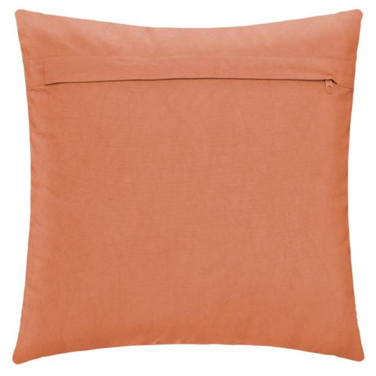 ATMOSPHERA Coussin Déco Tufté  Inca  40x40cm Terracotta