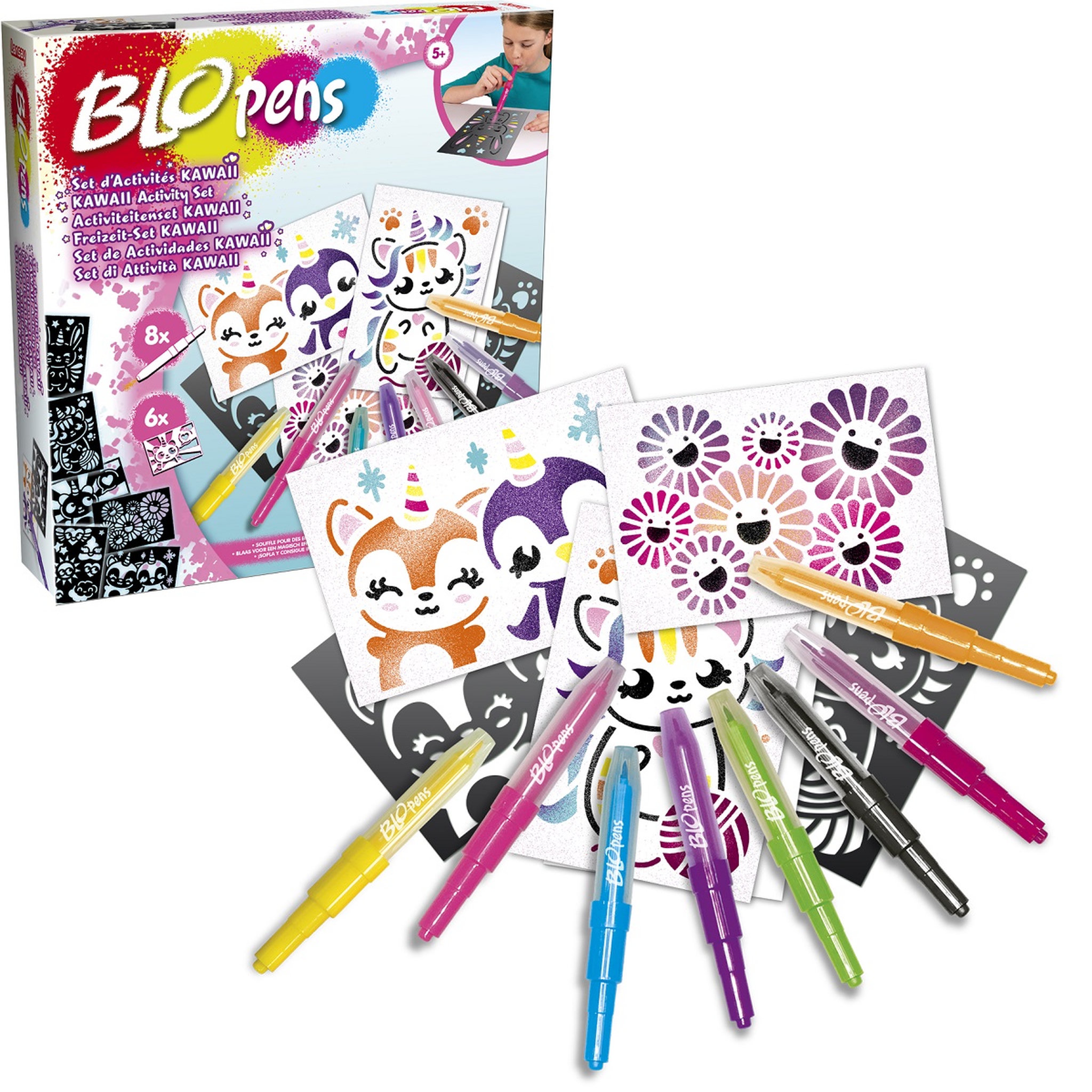 Voir la diapositive 2 : LANSAY Set d'Activités Kawaii Blopens