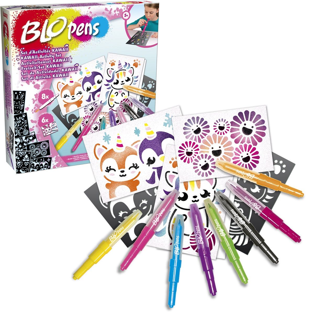 LANSAY Set d'Activités Kawaii Blopens