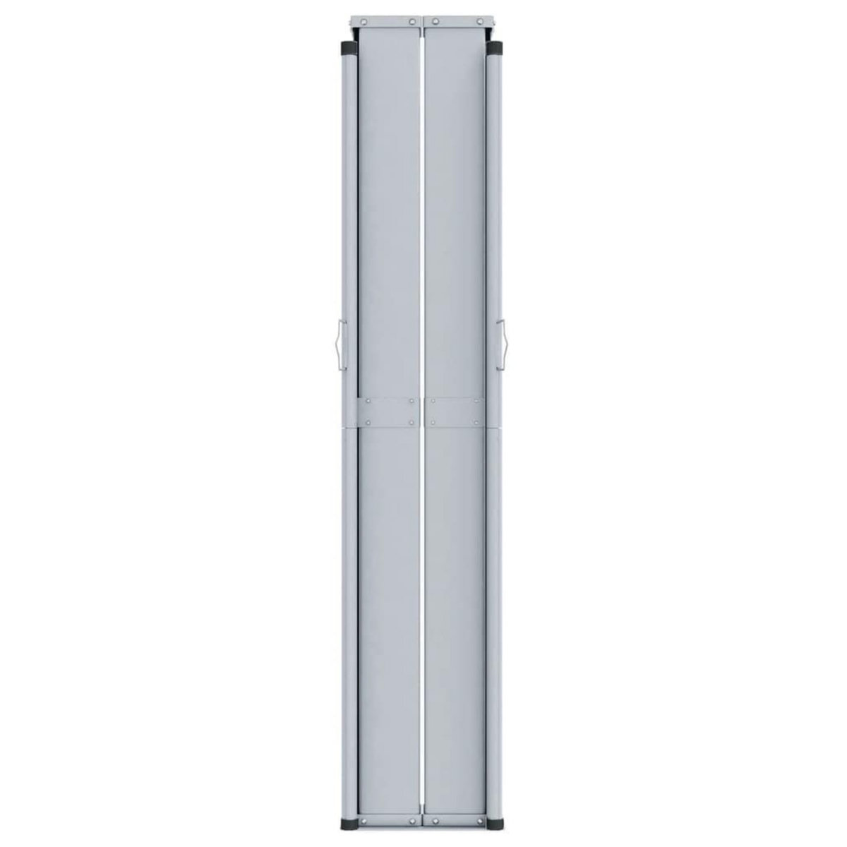 VIDAXL Auvent lateral retractable Marron 220x600 cm