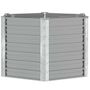 Voir la diapositive 5 : VIDAXL Lit sureleve de jardin Acier galvanise 129x129x77 cm Gris