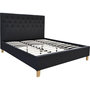 Voir la diapositive 1 : Habitat et Jardin Lit  Emmy  - 180 x 200 cm - Gris foncé