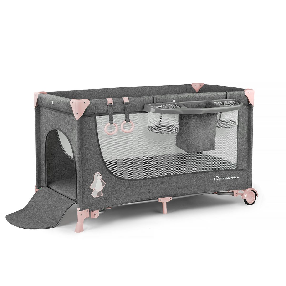 KINDERKRAFT Lit parapluie avec accessoires Joy