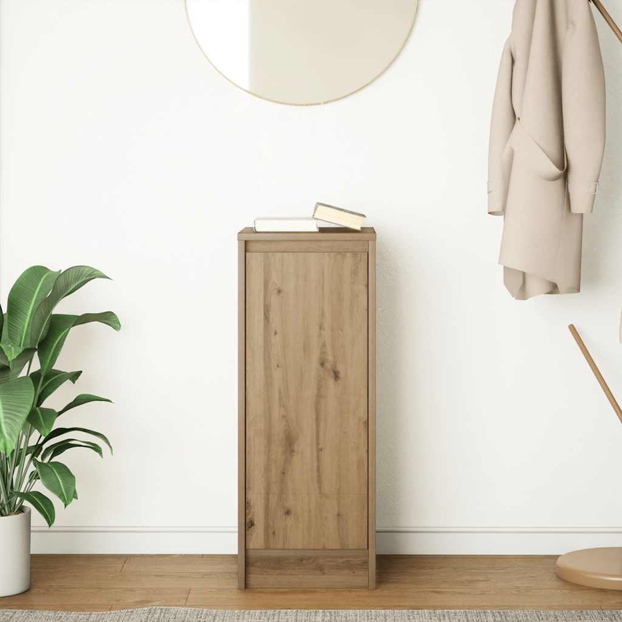 Voir la diapositive 3 : VIDAXL Buffet chene artisanal 29,5x34x76 cm bois d'ingenierie