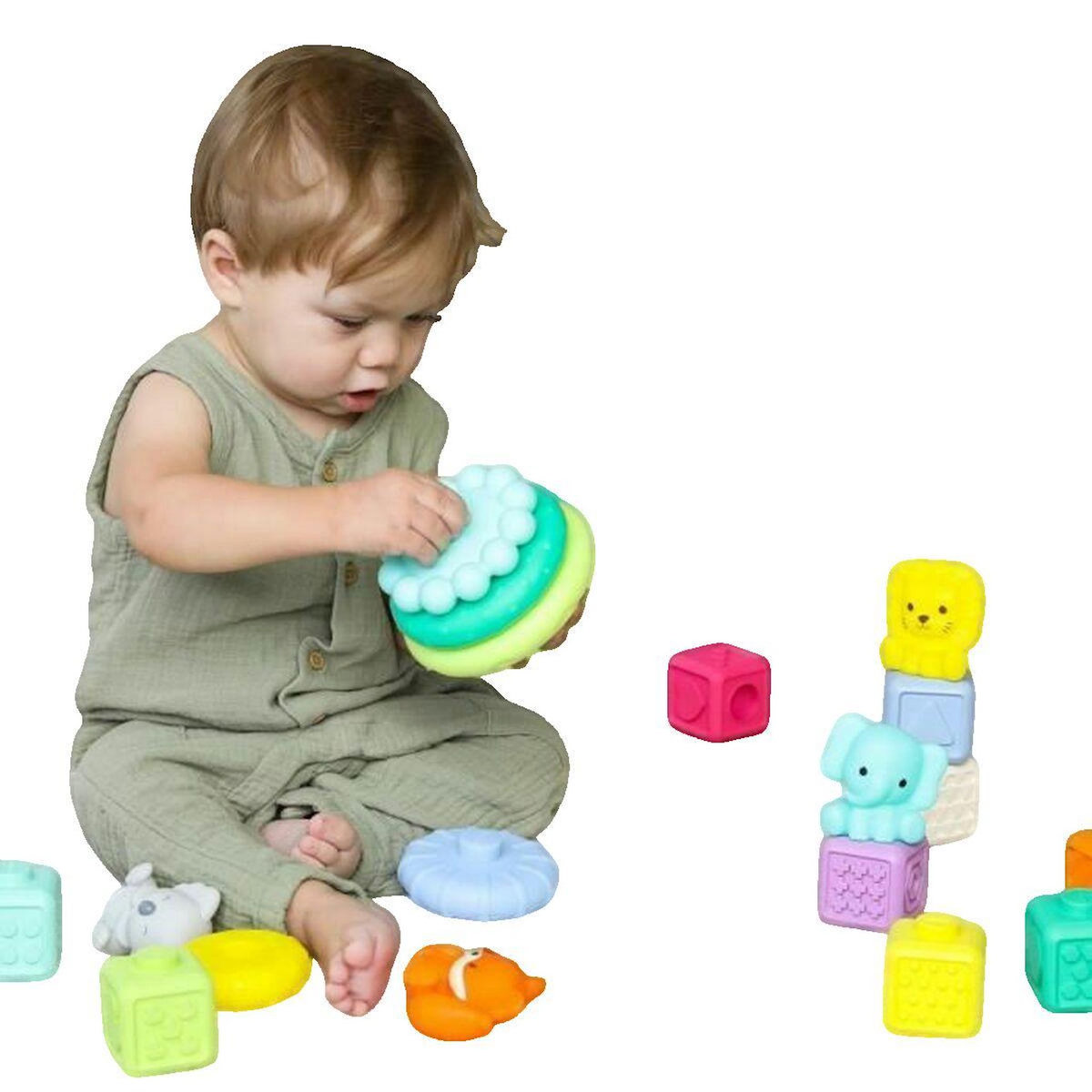 INFANTINO Jeu d'éveil Infantino Set sensoriel coloré