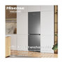 Voir la diapositive 3 : Hisense Réfrigérateur combiné RB3K330SAIE FreshFit