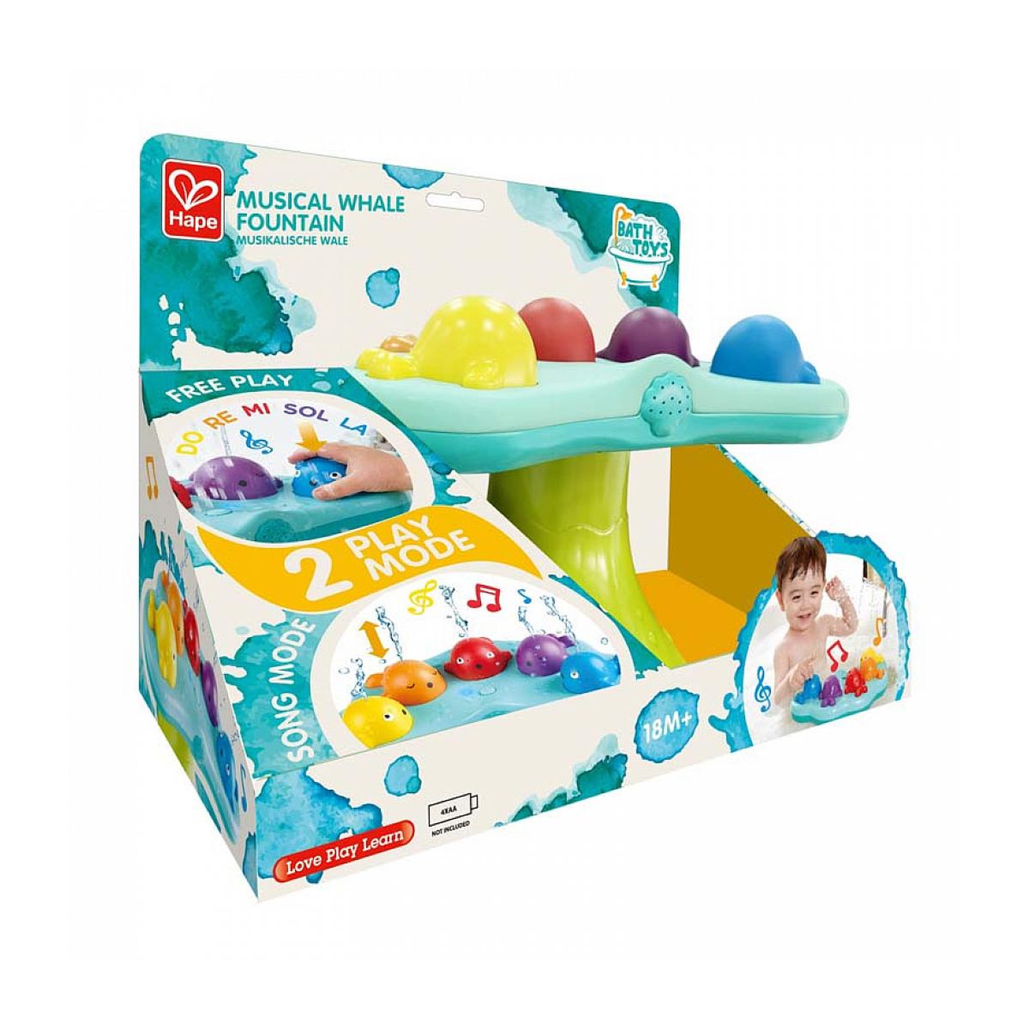 Voir la diapositive 2 : Hape Jouet pour le bain - Fontaine musicale