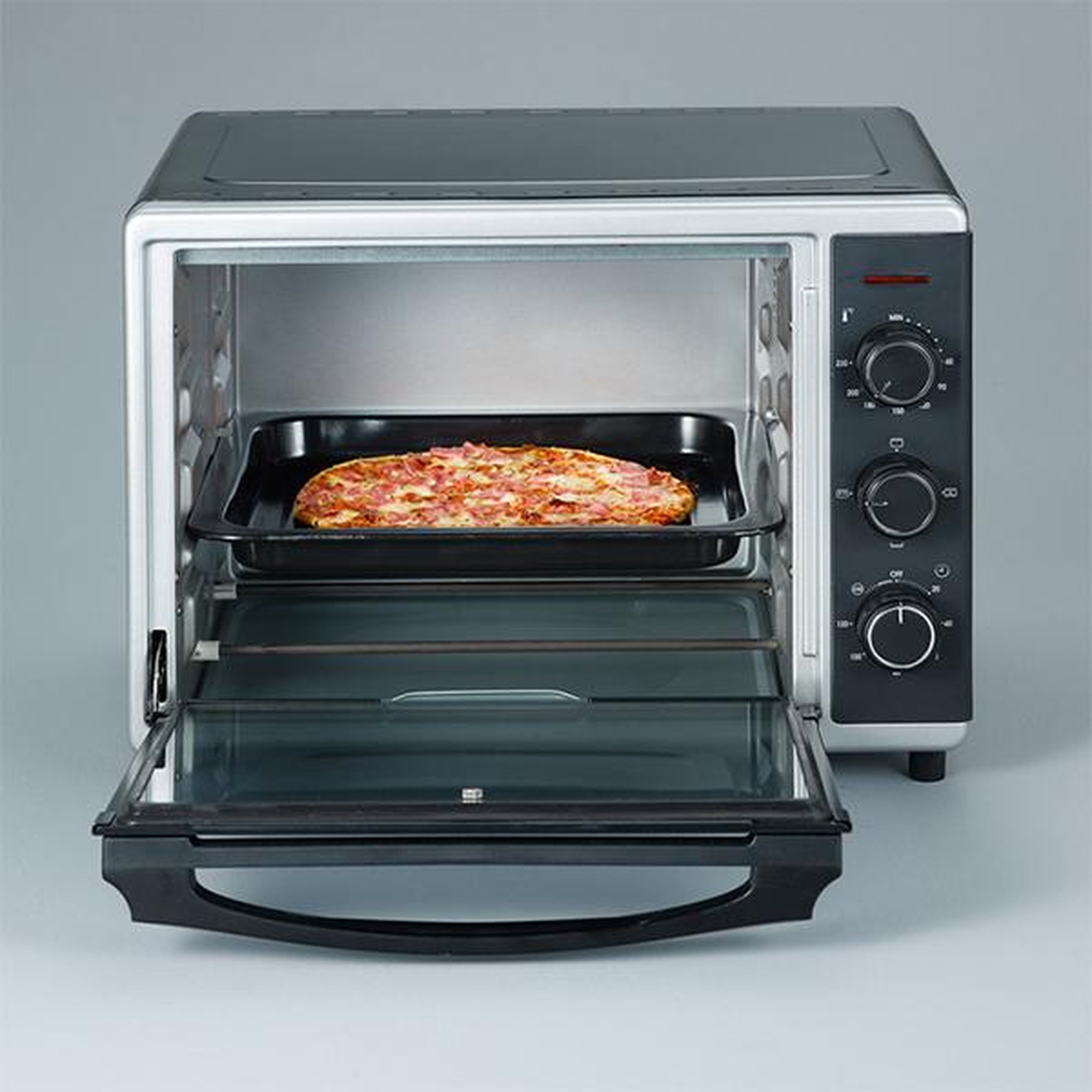 Voir la diapositive 5 : SEVERIN Four chaleur tournante 30l 1600w - to2056