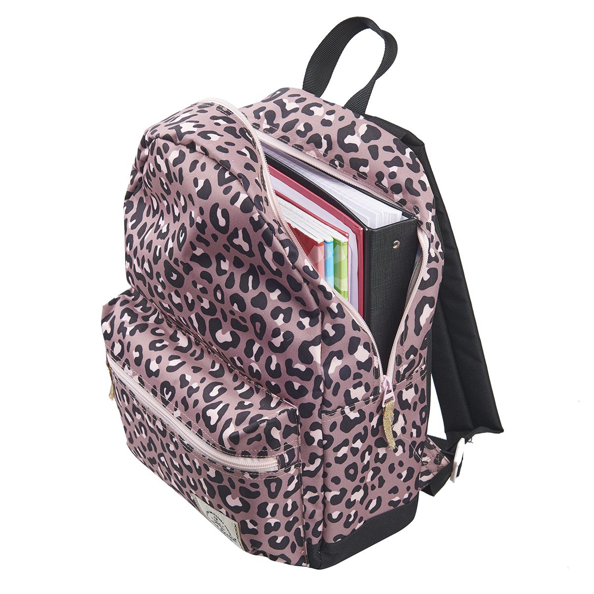 Milky Kiss Sac à dos 1 compartiment rose léopard 