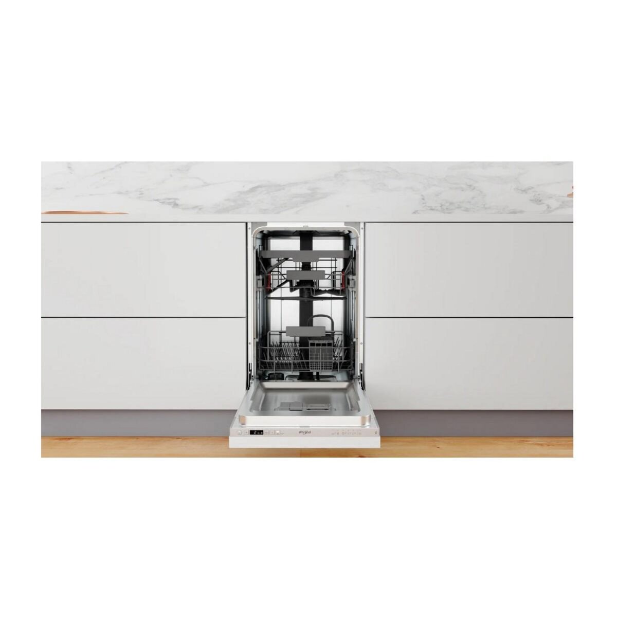 Whirlpool Lave-vaisselle 45cm 10 couverts 47db tout intégrable - WSIC3M27C