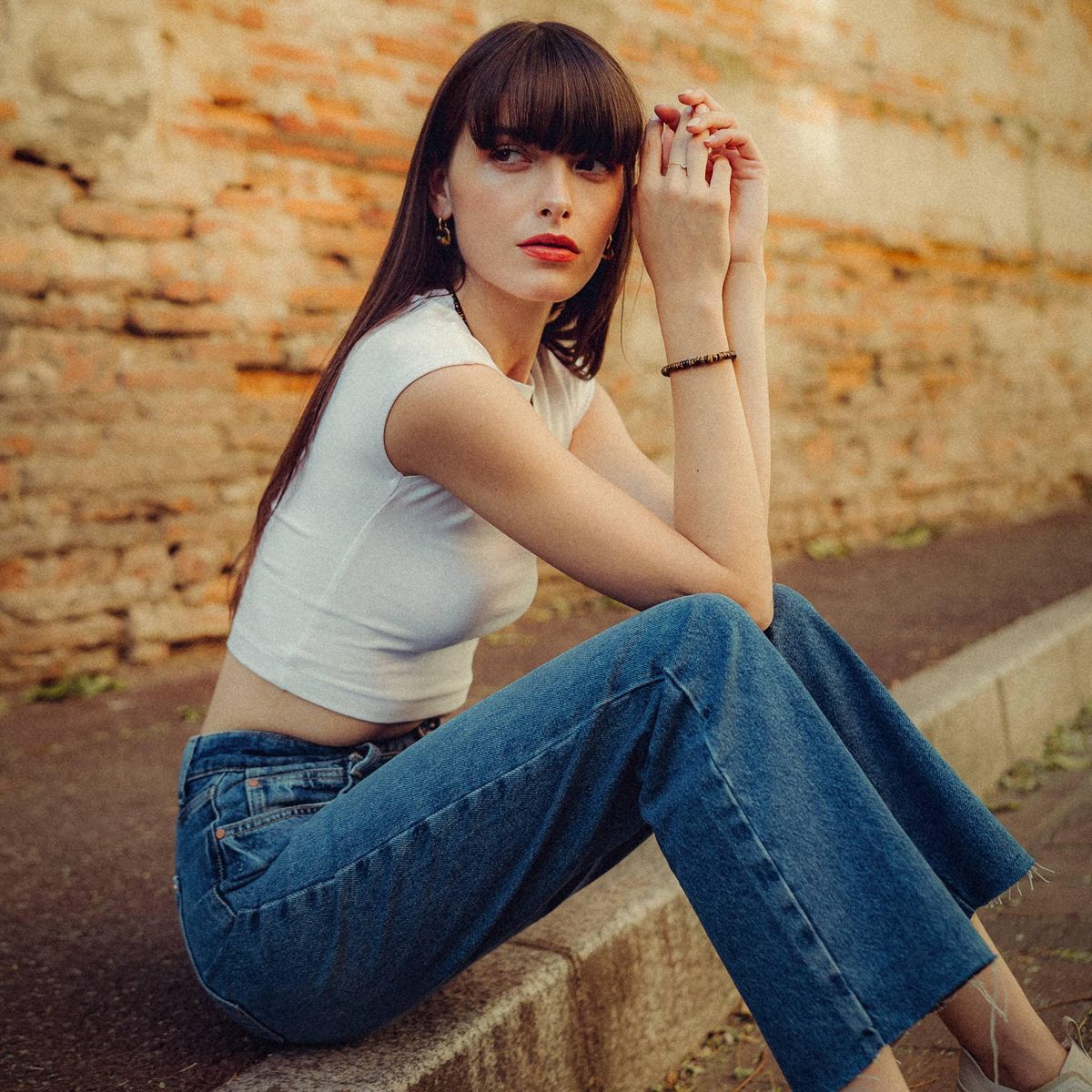 SLOYA Bracelet Blima en pierres Oeil de Tigre