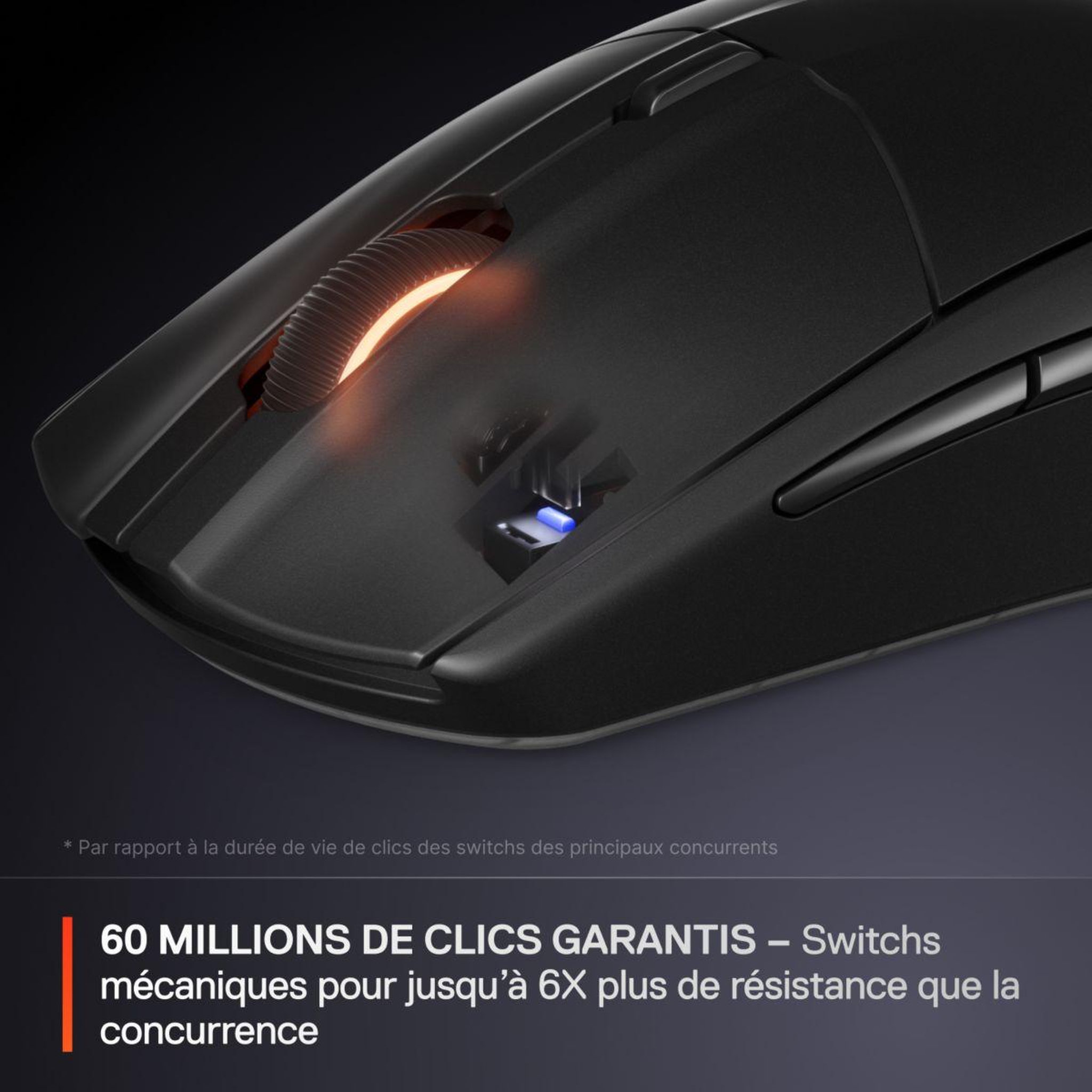 Voir la diapositive 5 : STEEL SERIES Souris gamer sans fil rival 3 wl gen 2 noir
