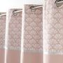 Voir la diapositive 2 : Paris Prix Rideau à Œillets Imprimé  Art Chic  140x240cm Rose