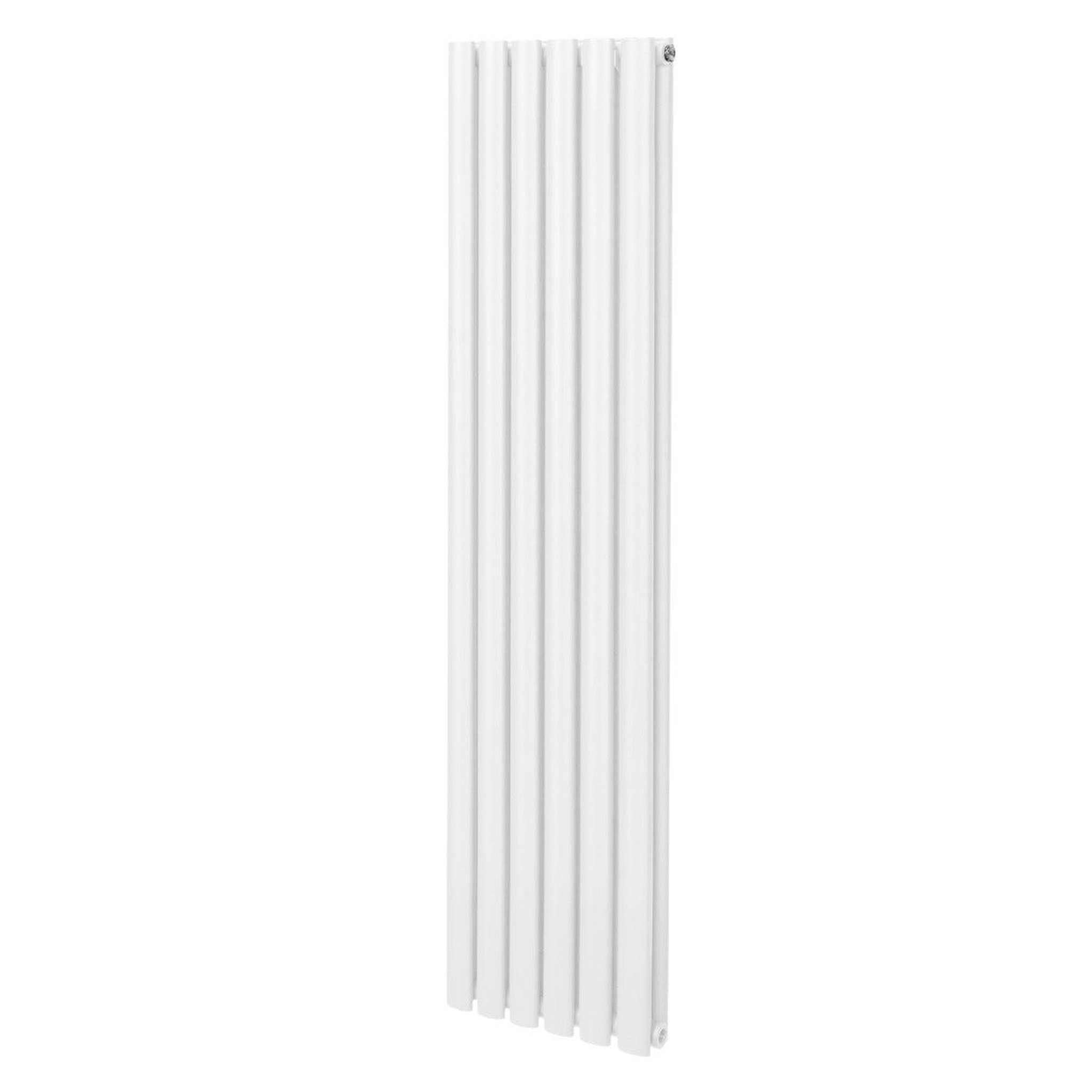 MONSTERSHOP Radiateur à colonnes ovales, 2 panneaux - 1600 x 360 mm. Coloris disponibles : Noir, Blanc, Gris