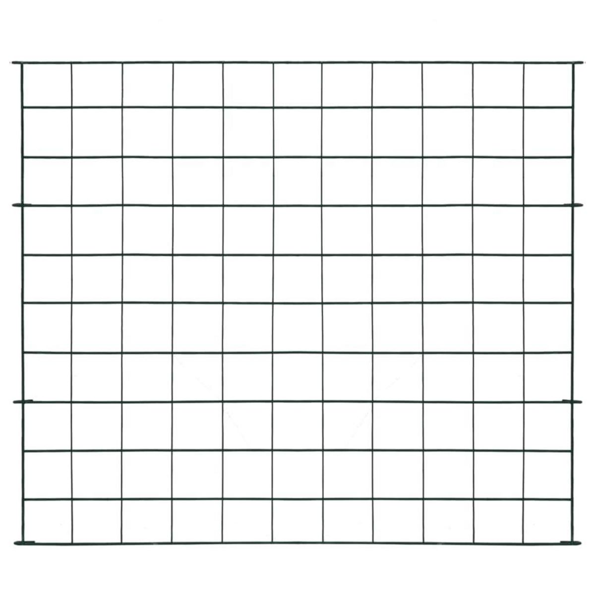 VIDAXL Ensemble de cloture de jardin 77,5x64 cm vert