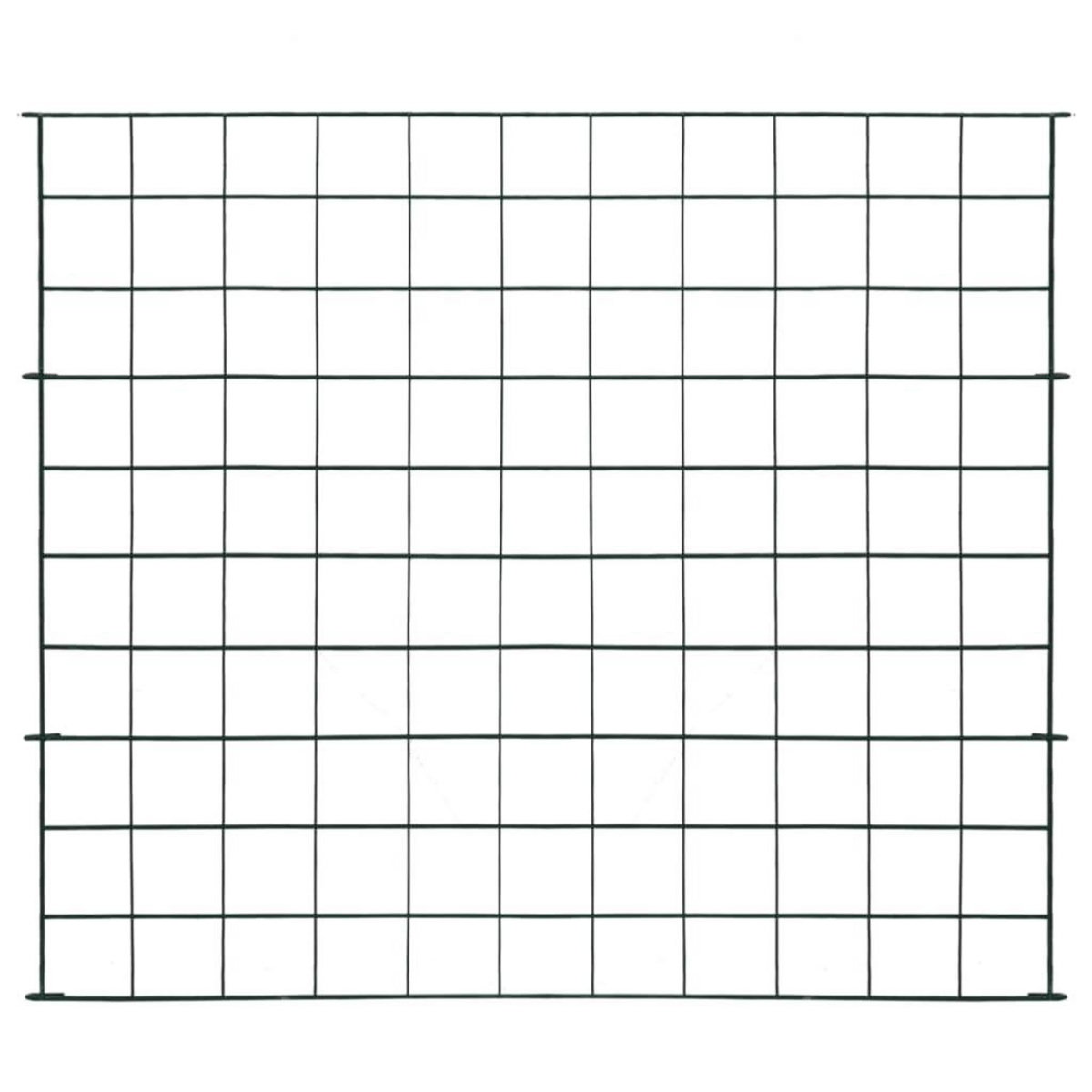 VIDAXL Ensemble de cloture de jardin 77,5x64 cm vert