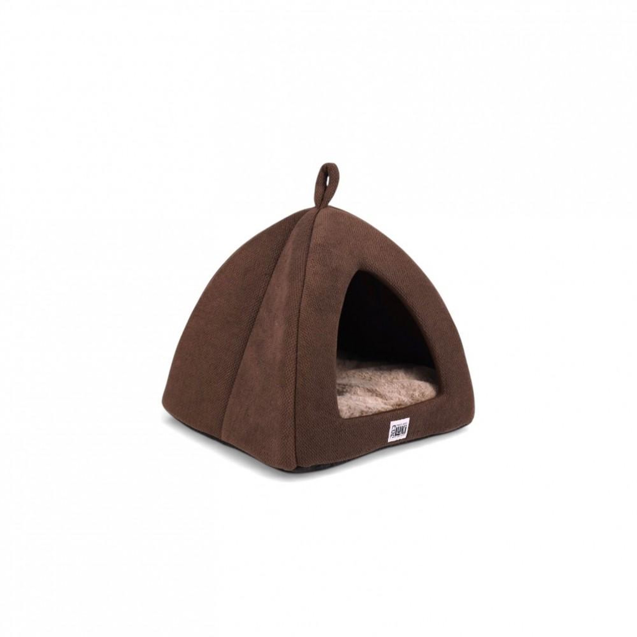 Voir la diapositive 2 : MON AMI LUKI Refuge antidérapant tissus et intérieur fourrure pour chien et chat