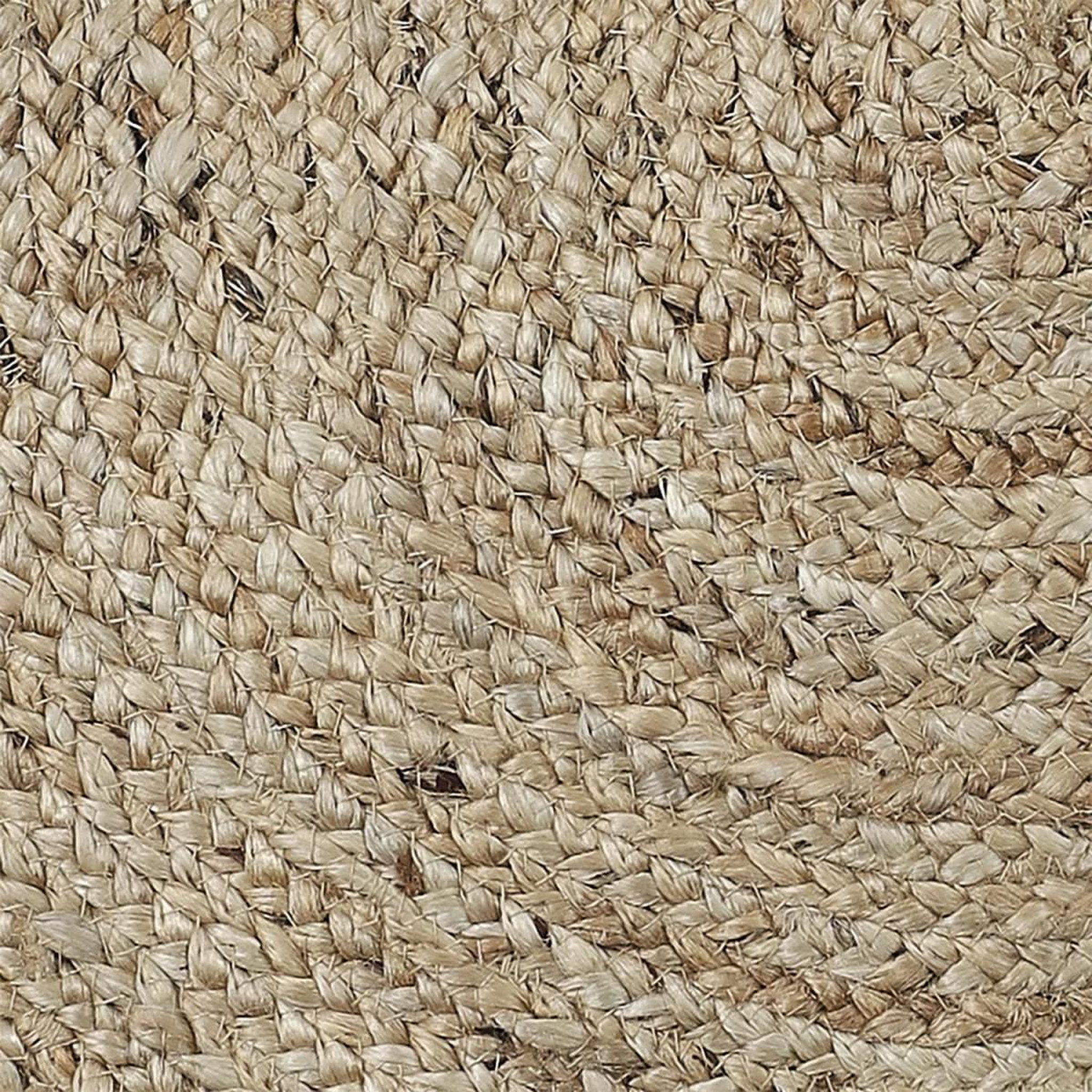 Voir la diapositive 2 : The Home Deco Factory Tapis rond déco en jute  baltimore  80cm naturel