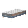 Voir la diapositive 4 : IDLITERIE Ensemble matelas mémoire de forme et mousse HR ZENITH avec sommier - confort français