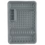 Voir la diapositive 3 : Paris Prix Egouttoir & Plateau  Vaisselle  48cm Gris