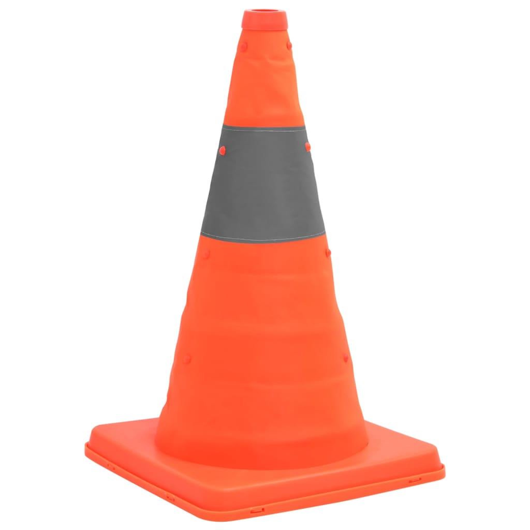 Voir la diapositive 2 : VIDAXL Cones de signalisation escamotables 10 pcs 42 cm