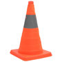 Voir la diapositive 2 : VIDAXL Cones de signalisation escamotables 10 pcs 42 cm