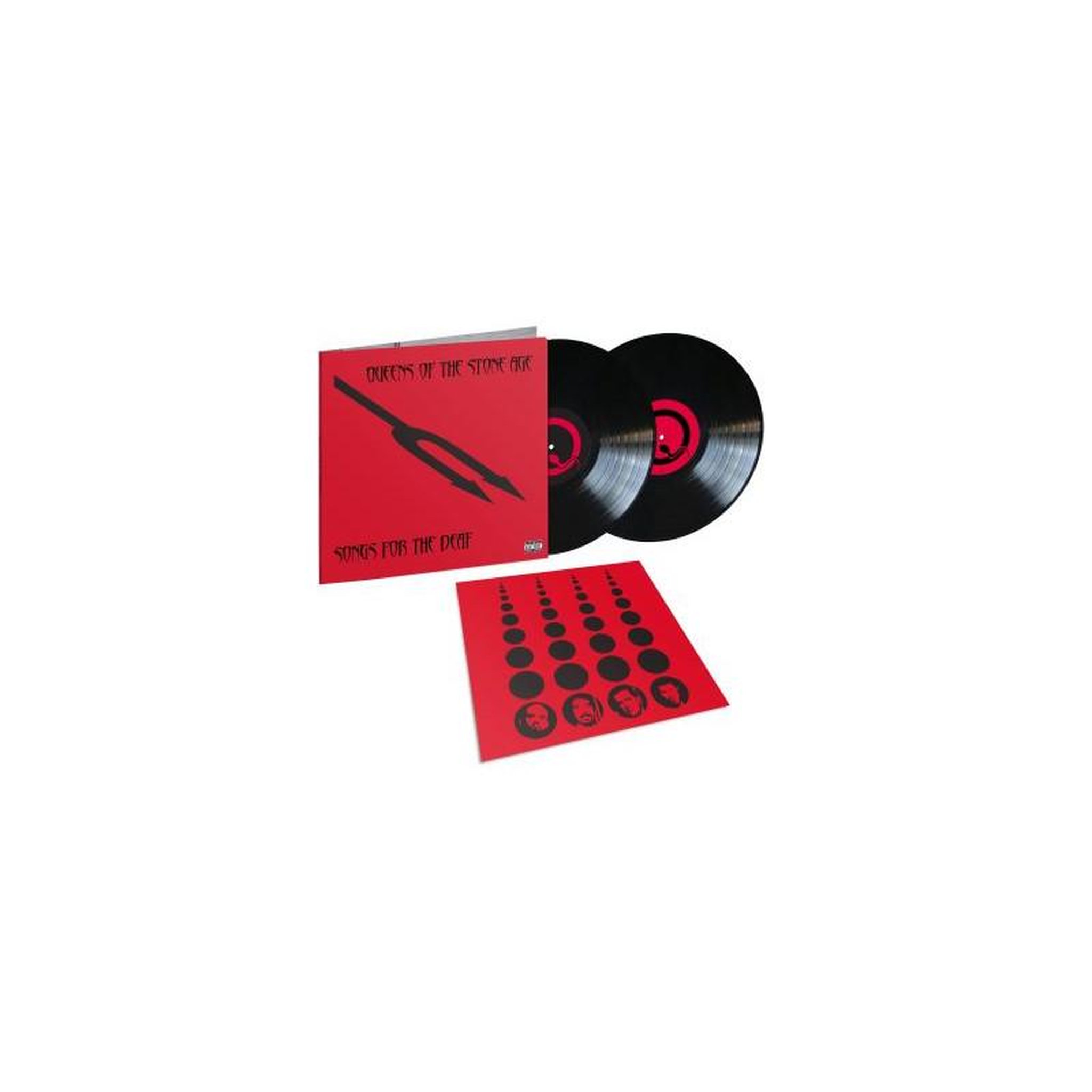 Vinyle 2lp noir deluxe edition queens of the stone age – songs for the deaf