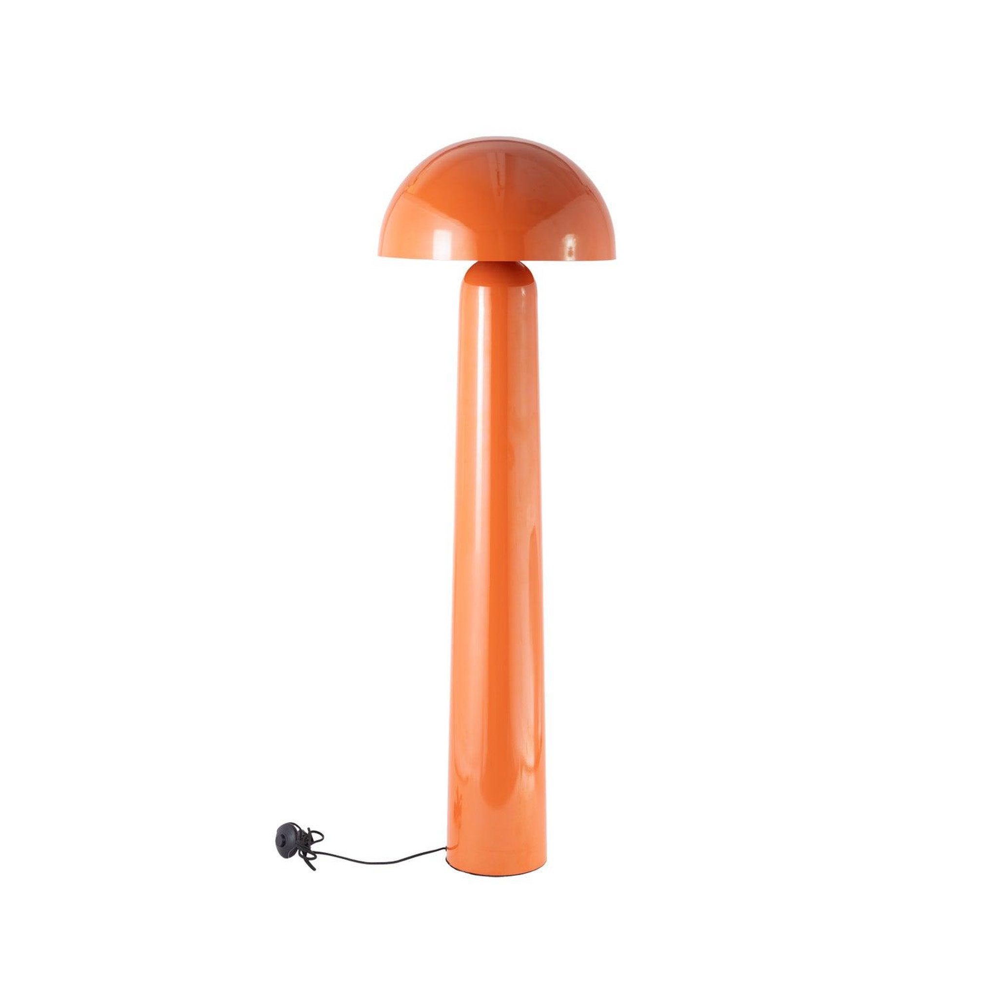 MAISON PAVANE Lampadaire en métal orange-clara