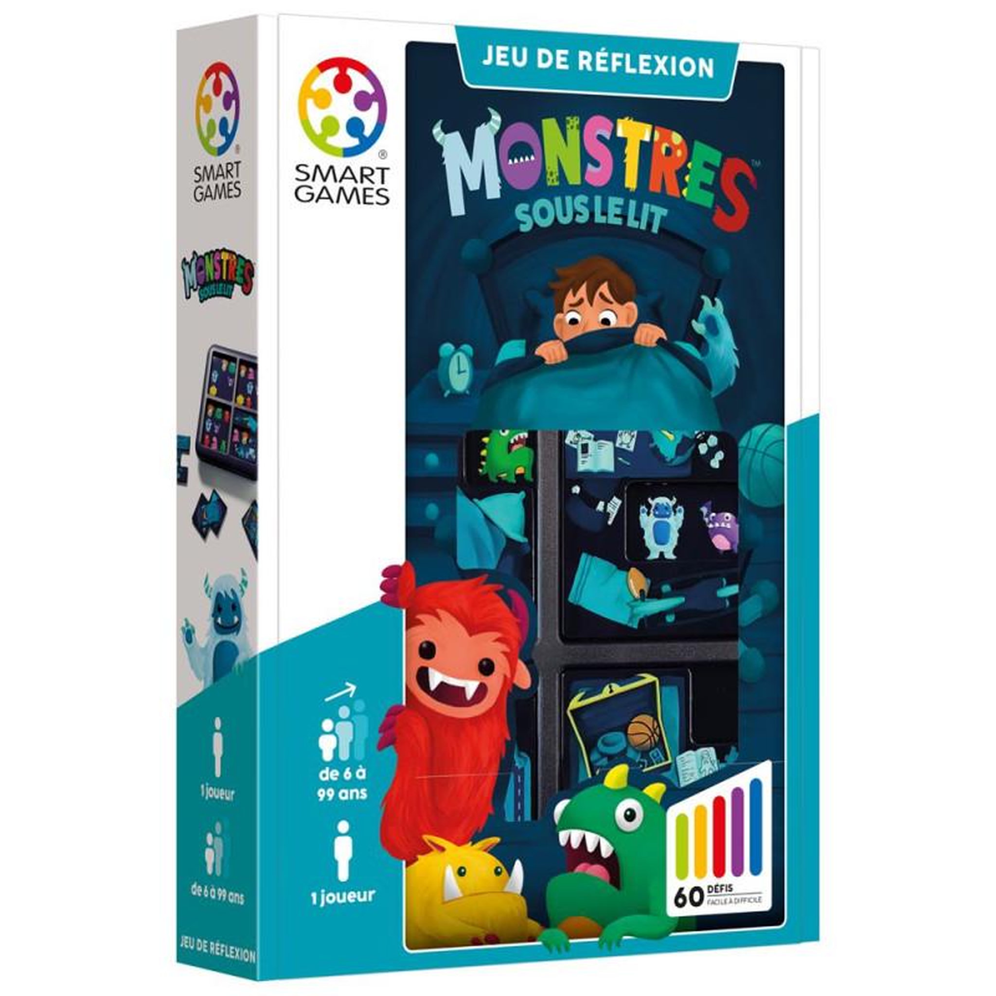 Smart Games Jeu de réflexion Smartgames Monstres sous le lit