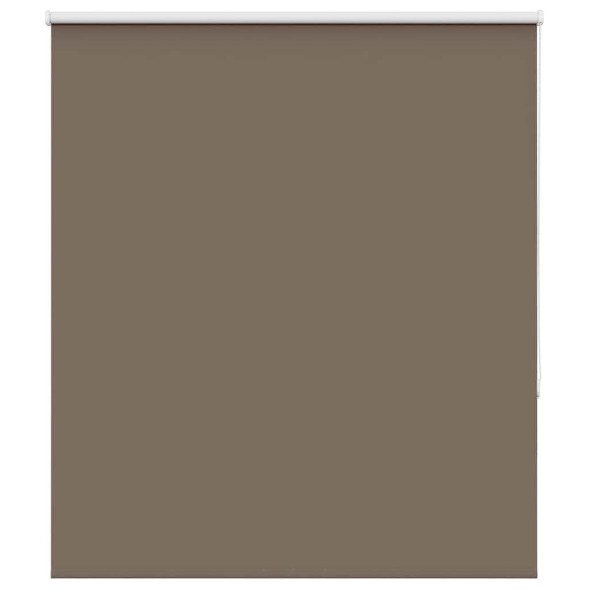 Voir la diapositive 2 : VIDAXL Store enrouleur occultant cafe 125x150cm largeur du tissu
