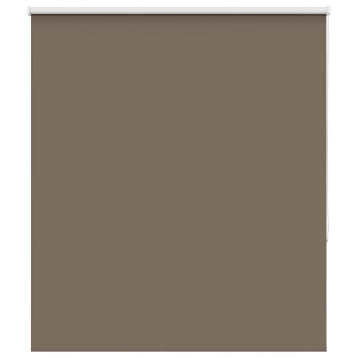 VIDAXL Store enrouleur occultant cafe 125x150cm largeur du tissu