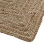 Voir la diapositive 3 : ATMOSPHERA Tapis rectangulaire en jute Scandi - L. 60 x l. 90 cm - Marron