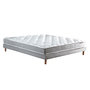 Voir la diapositive 4 : IDLITERIE Ensemble matelas mémoire de forme et mousse HR ZENITH avec sommier - confort français