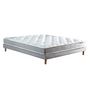Voir la diapositive 4 : IDLITERIE Ensemble matelas mémoire de forme et mousse HR ZENITH avec sommier - confort français