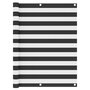 Voir la diapositive 1 : VIDAXL Ecran de balcon Anthracite et blanc 120x400 cm Tissu Oxford