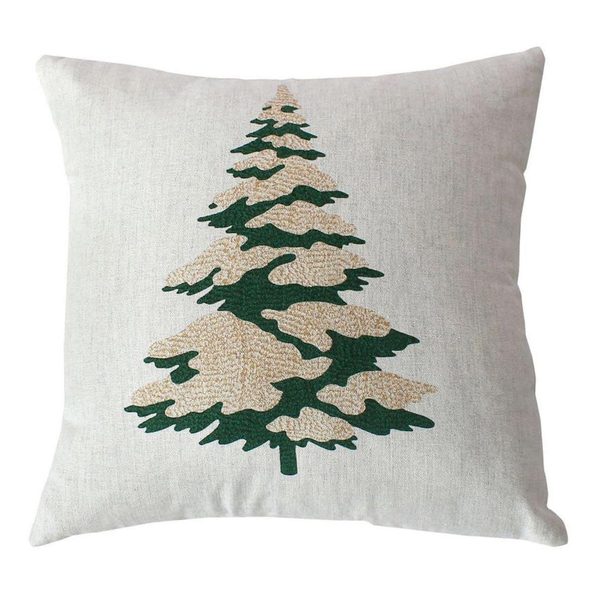 ENJOY HOME Coussin déco de noël  ebène  40x40cm multicolore