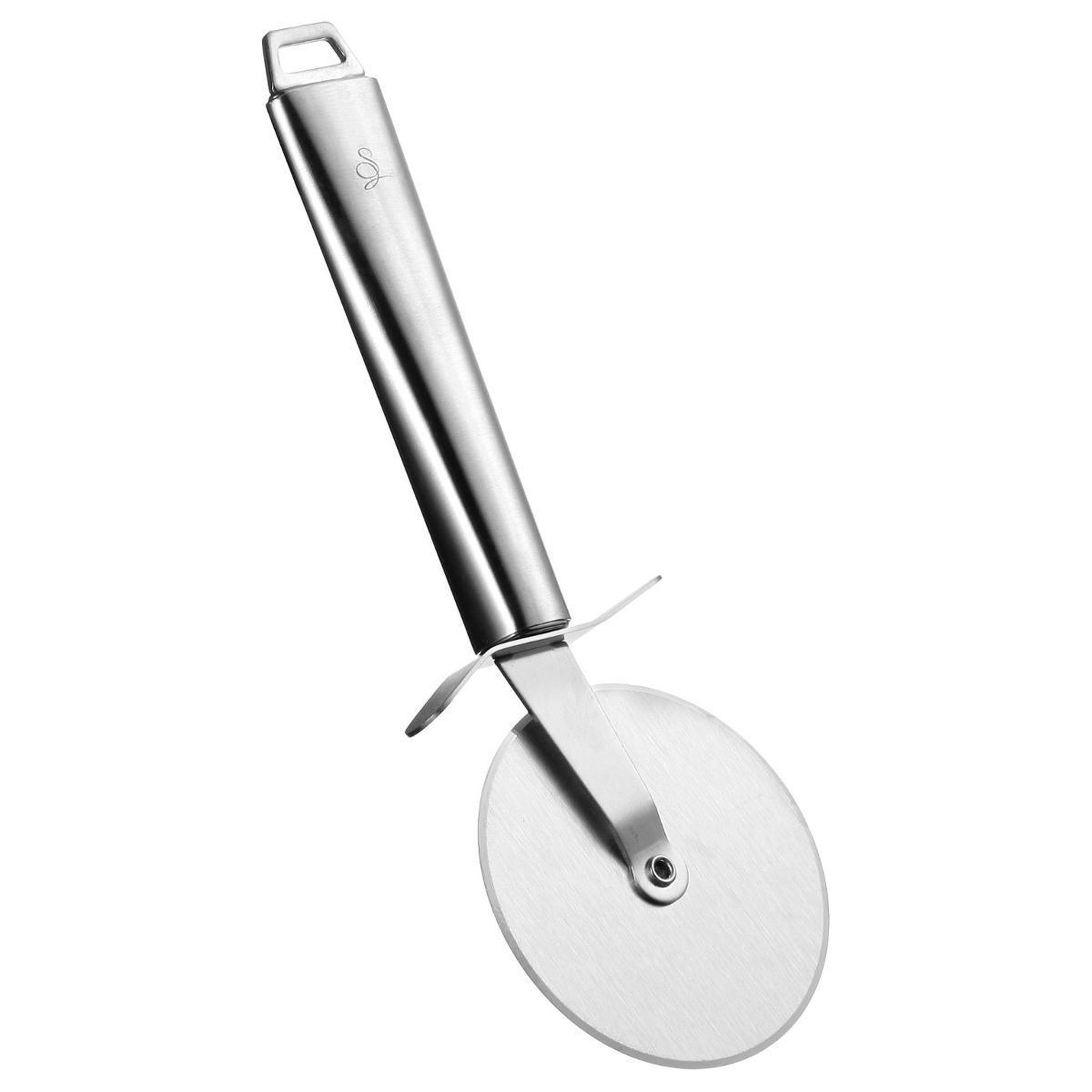Voir la diapositive 2 : FIVE Roulette à Pizza  Inox  23cm Argent