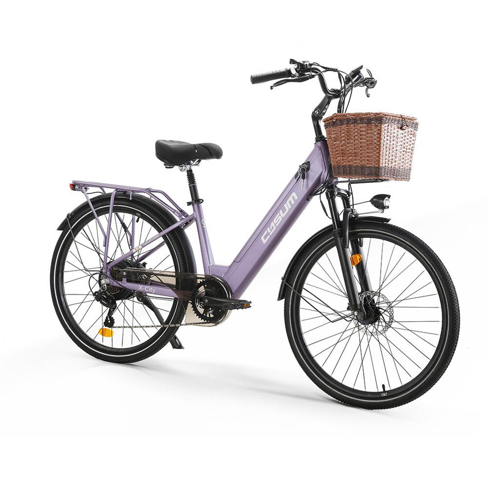 Voir la diapositive 2 : CYSUM Vélo électrique cysum x-city