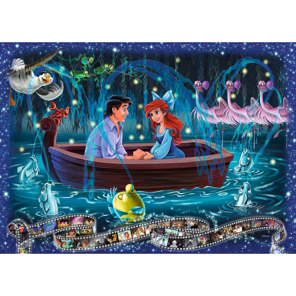 RAVENSBURGER Puzzle 1000 pièces : Disney Collector's Edition : La petite Sirène