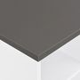 Voir la diapositive 4 : VIDAXL Table de bar Blanc et gris anthracite 60x60x110 cm