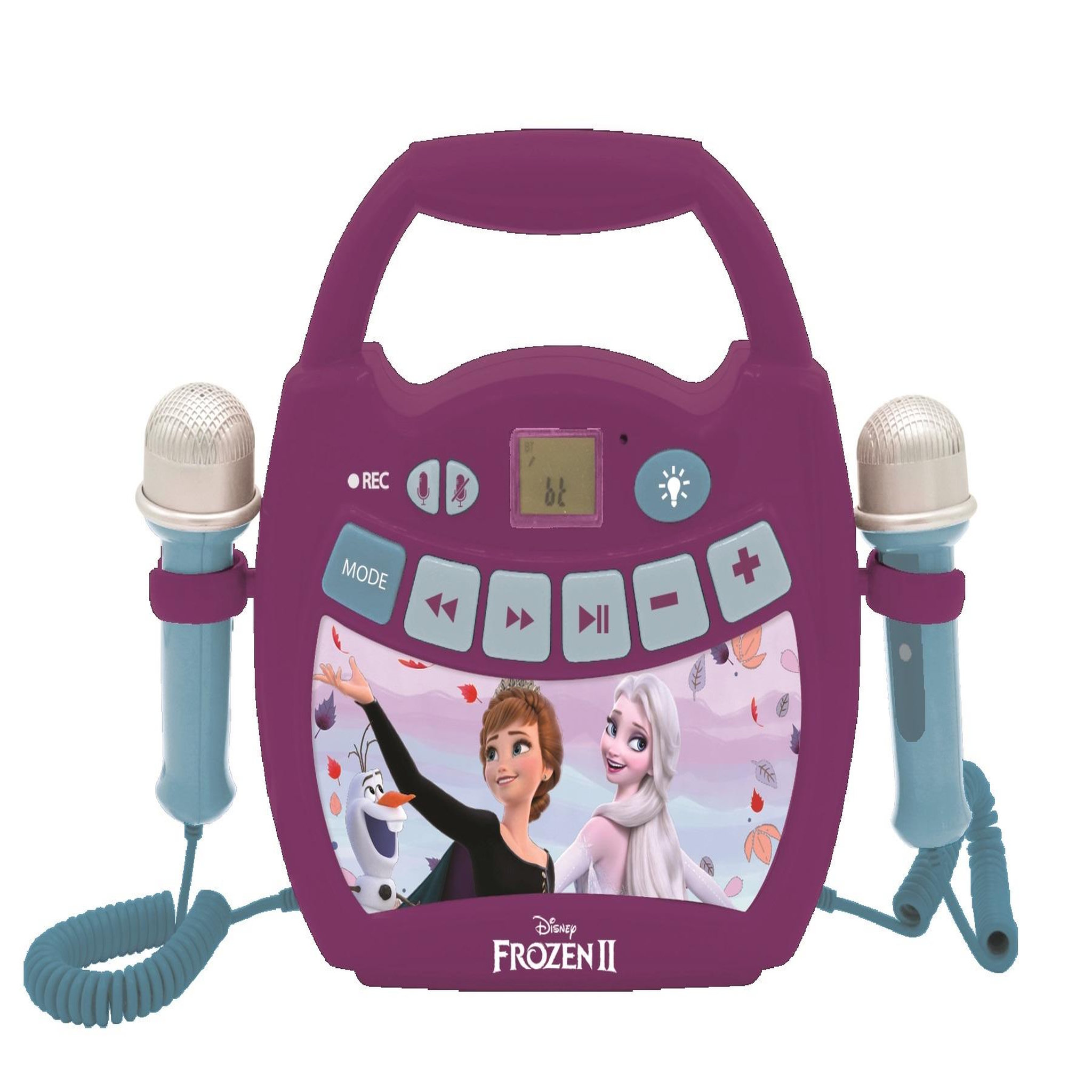 Lexibook Enceinte Bluetooth La Reine des Neiges avec Micros