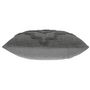 Voir la diapositive 3 : ATMOSPHERA Coussin Déco Tufté  Inca  40x40cm Gris