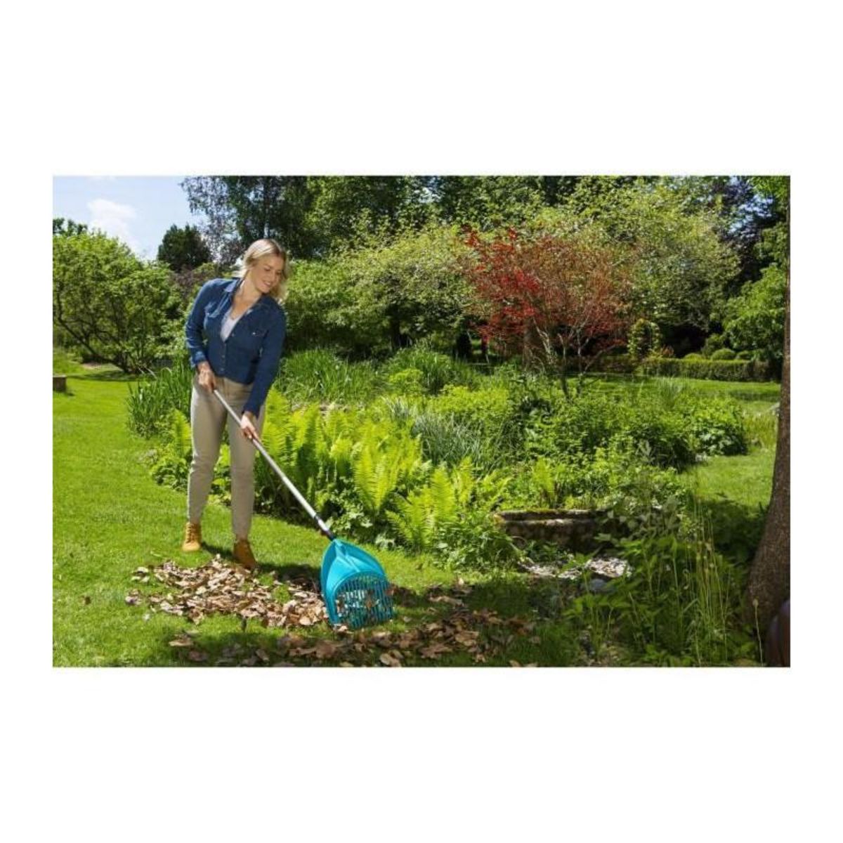 Gardena Râteau-pelle 3 en 1 combisystem - sans manche