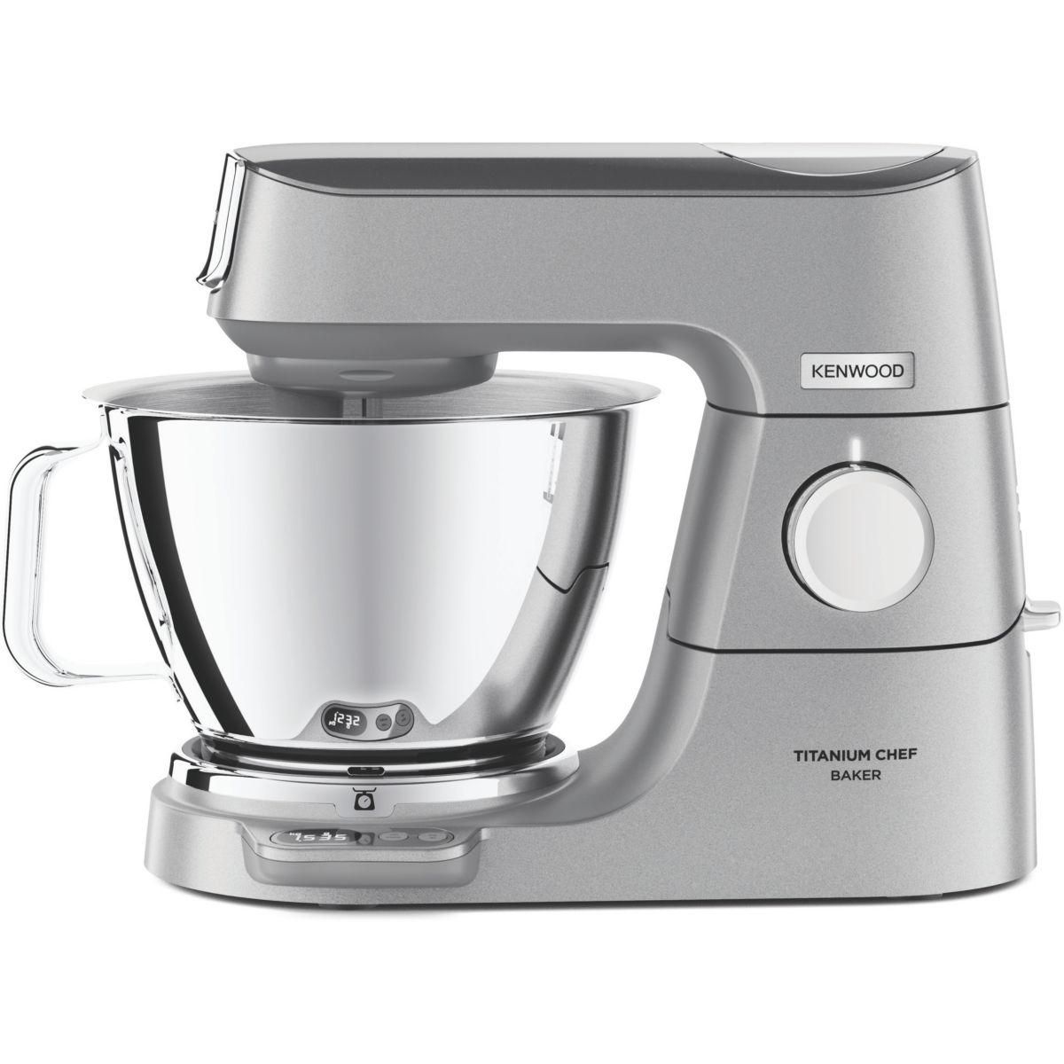 KENWOOD Robot pâtissier KVC85.009SI Titanium Chef Baker
