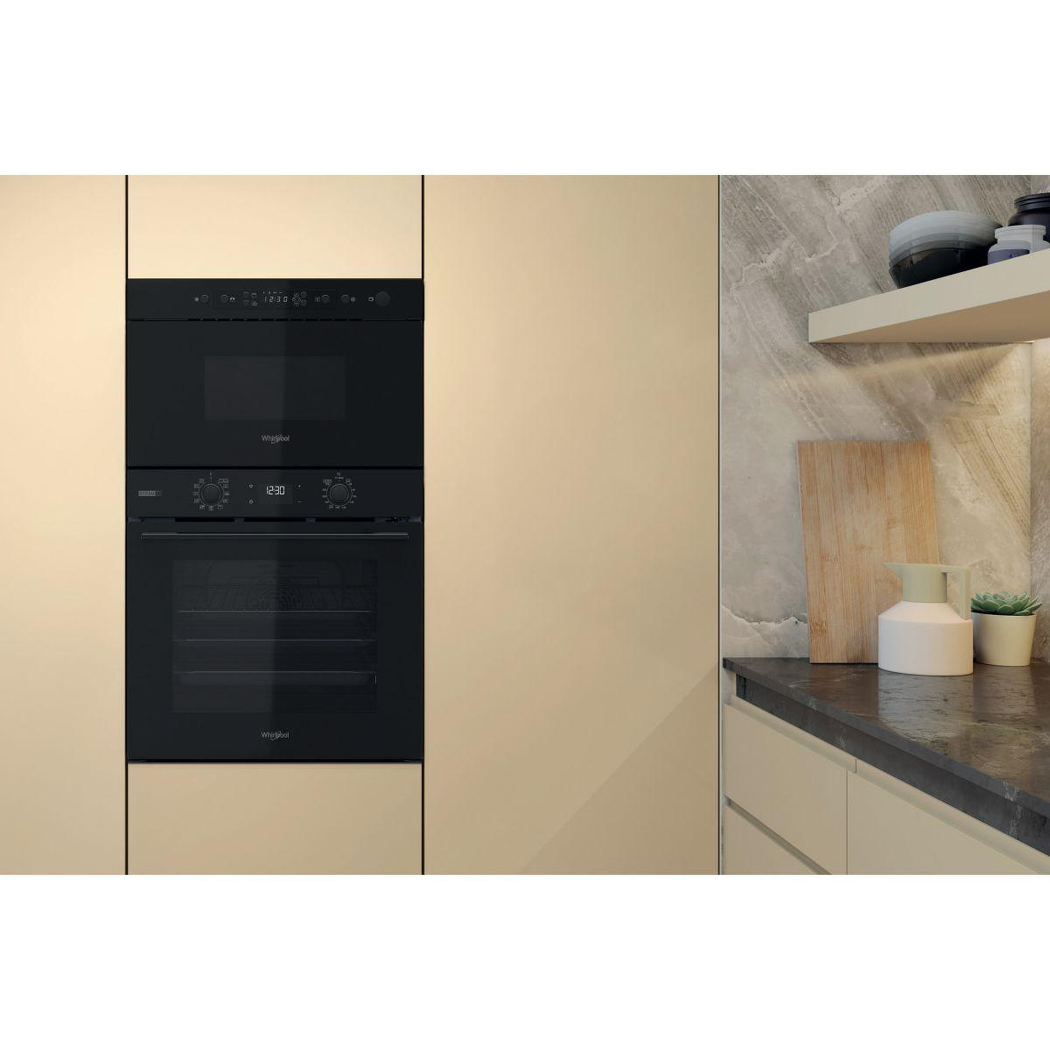 Voir la diapositive 5 : Whirlpool Micro ondes grill encastrable MBNA920B