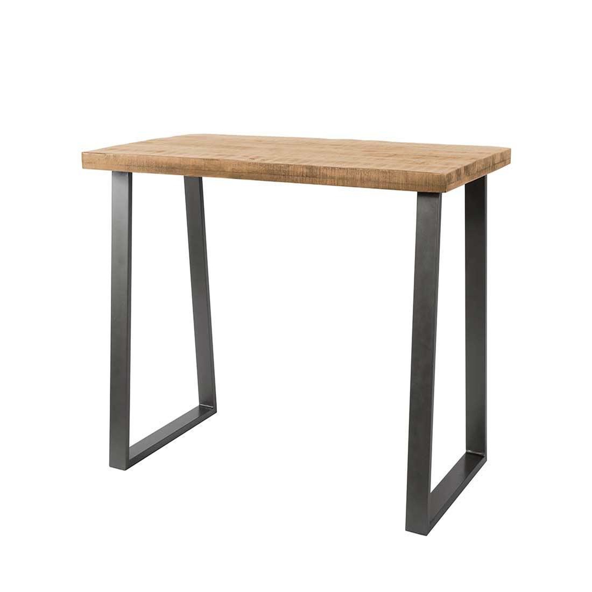 Voir la diapositive 1 : LISA DESIGN Jayto - table de bar - bois massif de manguier - 4 personnes
