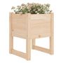 Voir la diapositive 3 : VIDAXL Jardinieres 2 pcs 40x40x52,5 cm Bois massif de pin